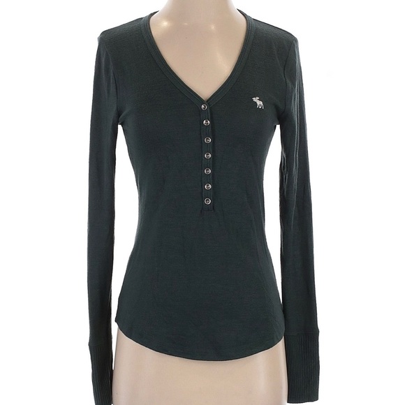Abercrombie & Fitch Sweaters - Abercrombie & Fitch Forest Green cardigan